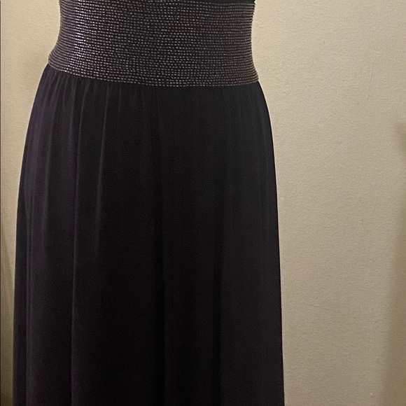 JS boutique purple/ blue long dress - Picture 3 of 8